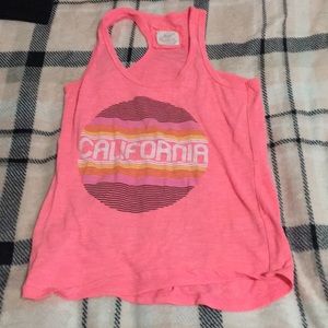 Pink tank top